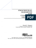 Procedural Elements of Computer Graphics PDF by C. Rogers