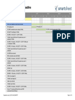 Gantt Project With Hard Deadline