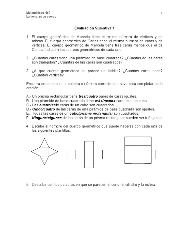 Nb2 Cuerpos Geometricos2 Rectangulo Formas Geometricas