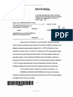 APF Fire Protection Inc and Aleander Francese Against Ledgerock LLC & The American Arbitration Ass