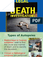 Medico-legal Investigation of Death