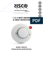 5IN2016 D 1-2 Way Wireless Smoke-Heat Detector (X34S) Installer en FR IT ES PT de WEB