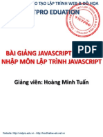 Slide Bài Giảng Javascript Của Vietpro (Buổi 01)