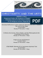 Christianity and the Arts
