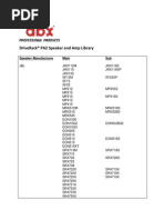 PA2 Tuning List Original