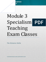 CM Specialism Exam Classes
