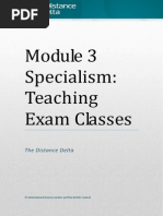 CM Specialism Exam Classes