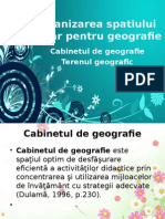 Cabinetul Si Terenul Geografic 12