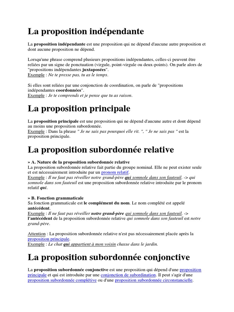 Comprendre les propositions indépendantes | PDF | Clause | Règles