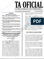 Gaceta Extraordinaria 6154 Ley de Contrataciones Públicas