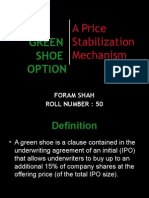 Green Shoe Option