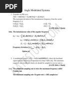 Angle Modulated Systems1