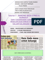 Banding Beza Stres & Burnout