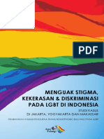 Menguak Stigma, Diskriminasi, Dan Kekerasan Pada LGBT Di Indonesia - 4oct13 - Design PDF