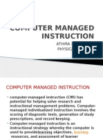 Computer Management Instruction