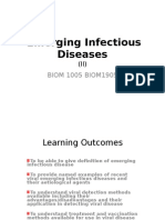 Virus 2 and Emerging Infectious Diseases BIOM 1005 1905 March 2015.Pptv2