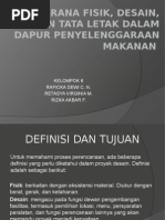 Download sarana fisik disain dan tata letak dapur dalam penyelenggaraan makanan by hellositty SN280453957 doc pdf