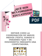 Que Son Multimedios Educativos