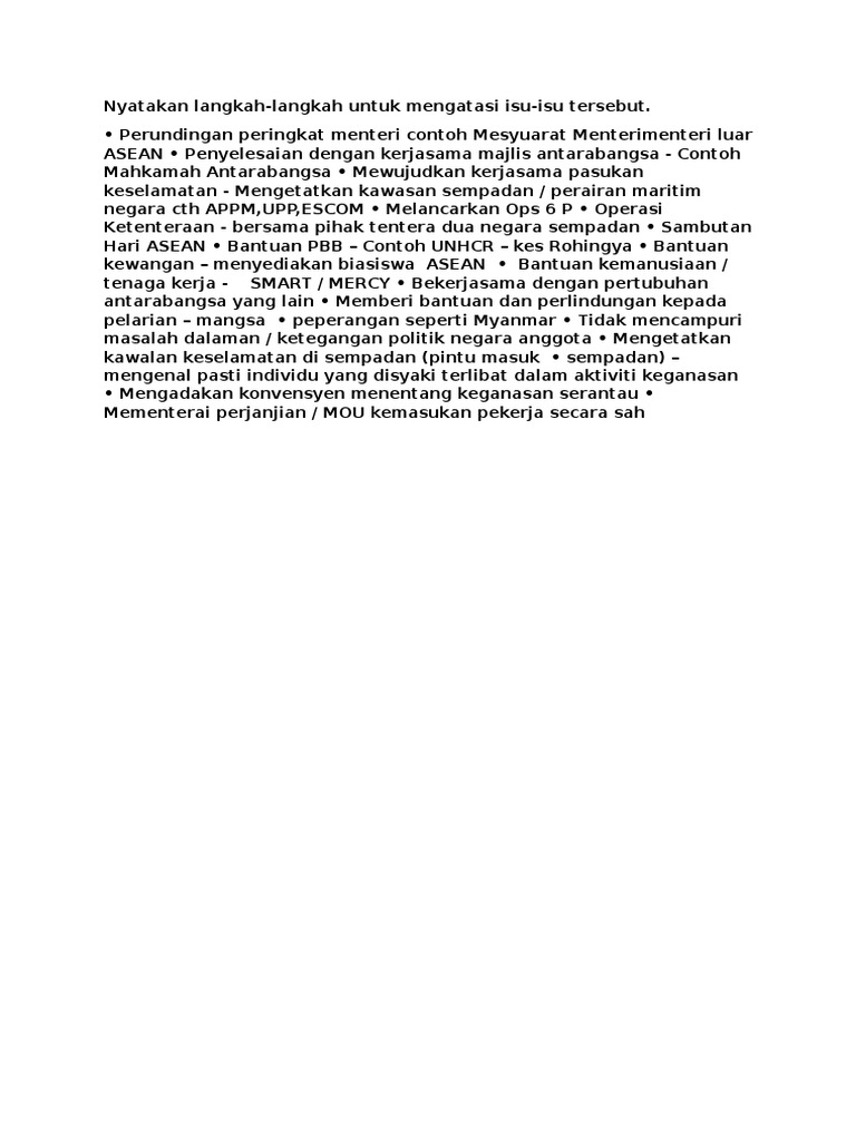 Langkah Mengatasi Isu Pelarian Rohingya  PDF
