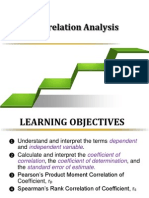 Correlation Pearson 