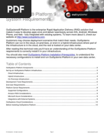 OutSystems Platform 9 - System Requirements