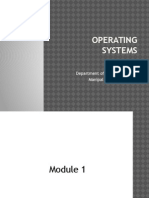 Operating Systems - Module 1