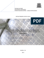 O Dialogismo Marginal No Espaço Escolar: Interação, Discurso e Ideologia em Pichações de Escolas Públicas de Belém - PA