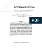 BUENAS PRÁCTICAS EN LA EVALUACIÓN DE LA DOCENCIA Y DEL PROFESORADO UNIVERSITARIO