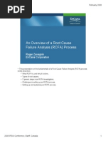 Root Cause Failure