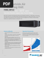 Flyer - FXMQ - MFVJU Outside Air Processing - Daikin AC