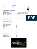 Imperial Starfleet NX-class: Hull Data