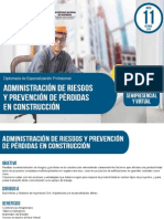 Admin Riesgos y Prevencion de Perdidas en Construcc. Flo