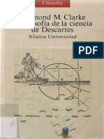 CLARKE, D. M. La Filosofía de La Ciencia de Descartes