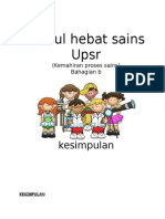 Modul Sains (Kesimpulan)