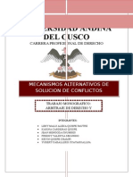 El Arbitraje y Equidad de Derecho 