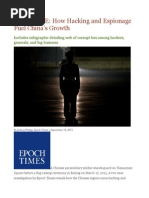 EXCLUSIVE How Hacking and Espionage Fuel China's Growth