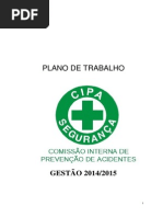 Plano de Trabalho Cipa Gestão 2014_2015_urc
