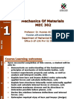 MEC 302 Mechanics of Materials Fall 14-15-01