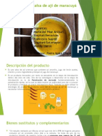 Proyecto de Investigacion Del Producto Salsa de Ají de Maracuyá