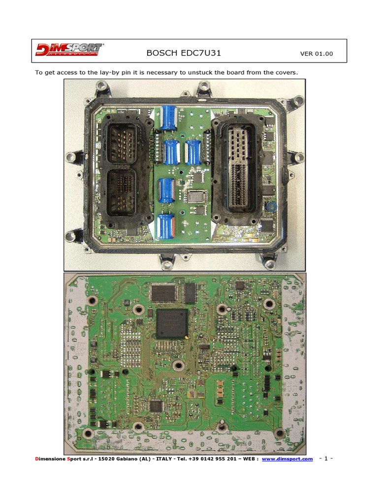 Распиновка edc7uc31 маз