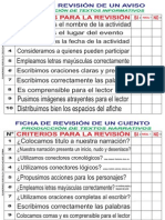 Ficha de Calificación de Produccion de Textos - Elaborado Por Eloy Celso Aquise Lerma