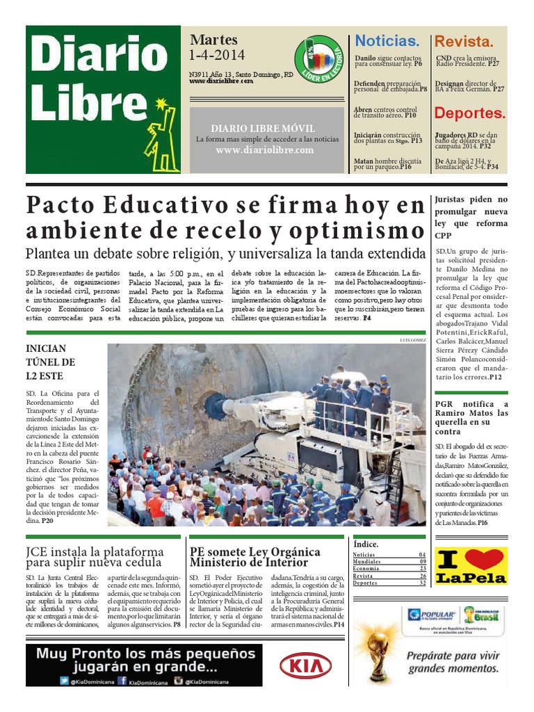 Periodico PDF | República Dominicana | Gobierno