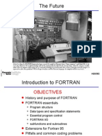 Introduction to FORTRAN