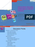 Information Security Challenges in the 21st Century-l3 Mar 2010