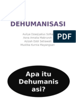 DEHUMANISASI