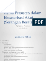 Asma Persisten Dalam Eksaserbasi Akut (Serangan Berat