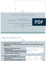 Vitamin K dan Asam Traneksamat