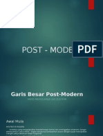 Post - Modernisme