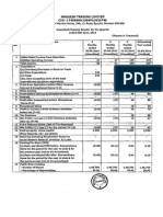 Financial Results & Limited Review For June 30, 2014 (Standalone) (Result)