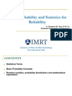 Basic Probability and Statistics.